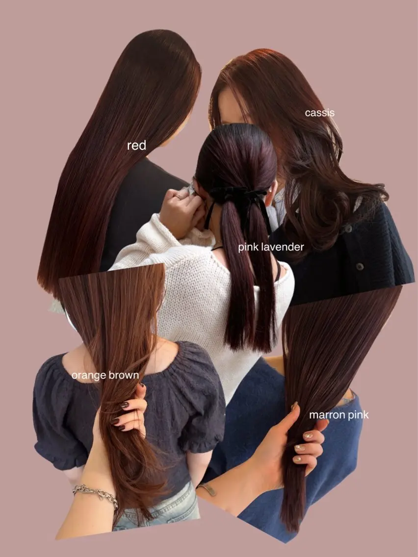 ロング ヘアカラー トリートメント 🍑透明感hair ・NENE🍑のヘアスタイル