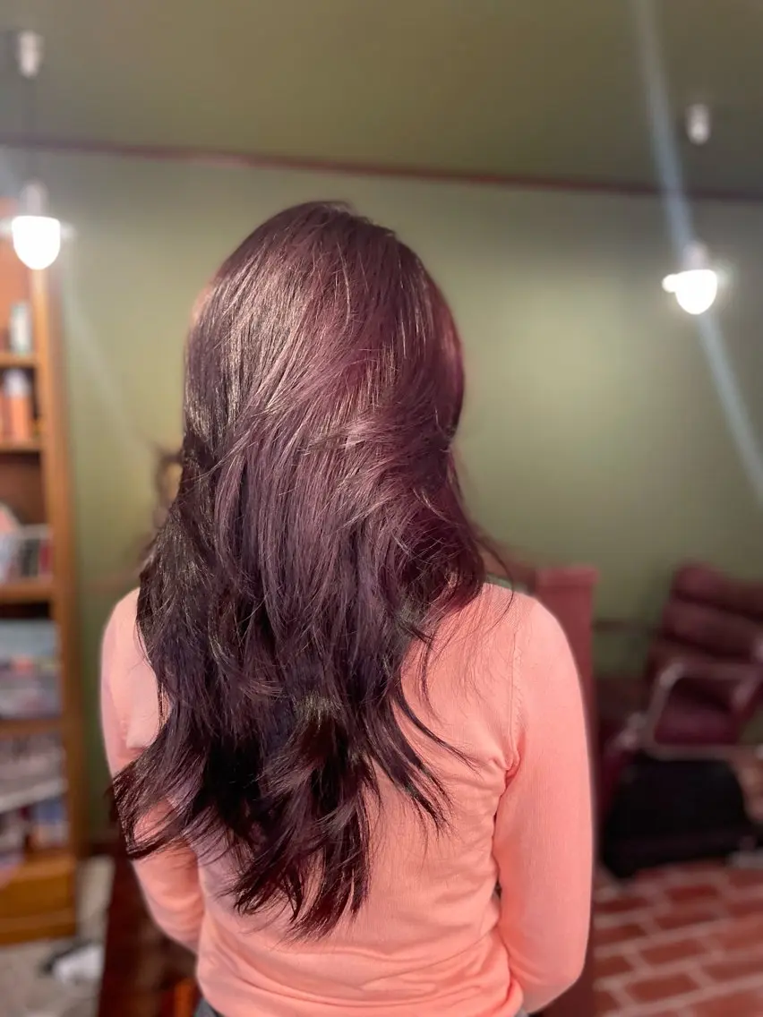 ロング カラー カット ヘアカラー トリートメント PATH-hair. storeのヘアスタイル