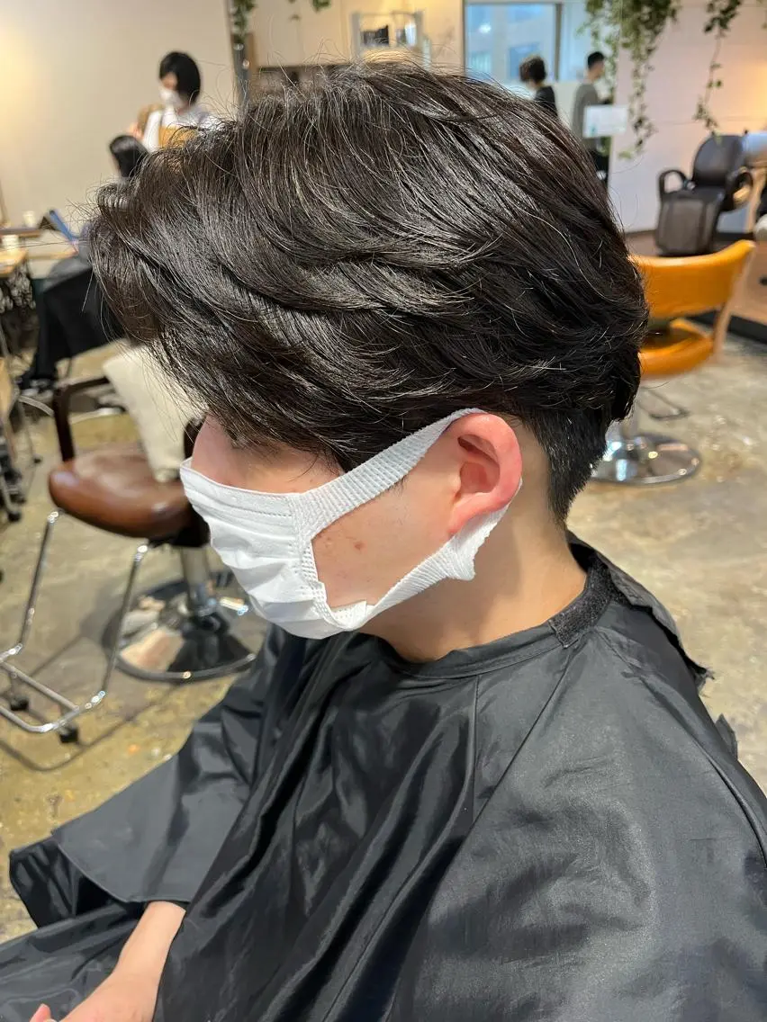 【メンズ限定】⤵️カット+スポットパーマ、ダウンパーマ⤴️の写真