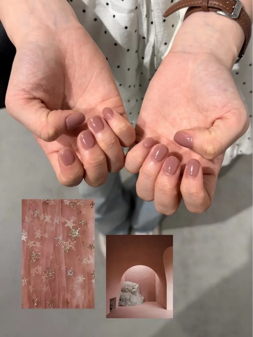 ネイル ワンカラーネイル MYU🪷.⋆ eye.nailのネイルデザイン