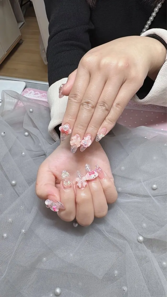 ネイル ラベンダー💖日暮里 ルル💖ネイルのネイルデザイン