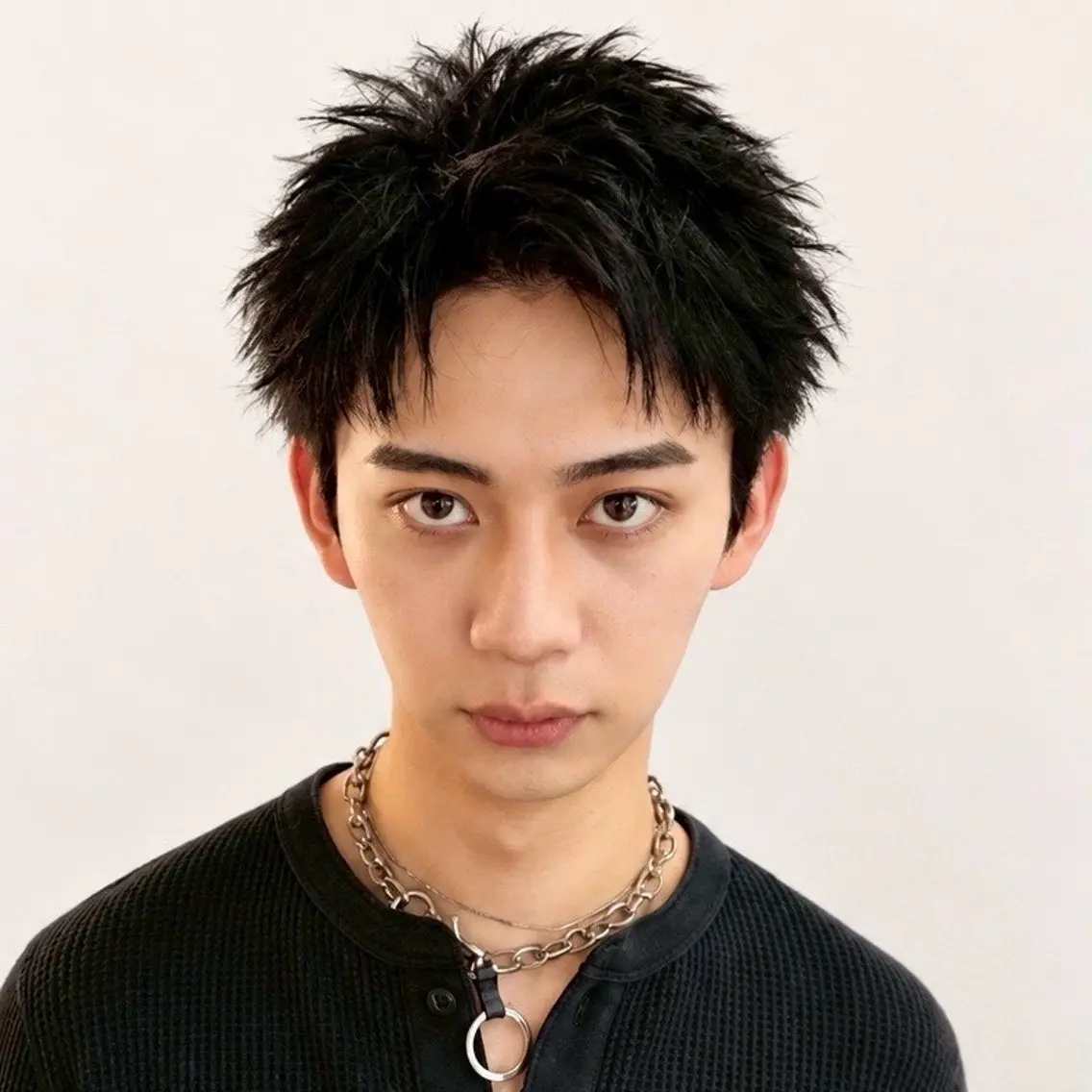 ショート メンズ カット ヘアカラー パーマ 縮毛矯正 トリートメント ヘアセット 横浜/メンズ特化/ Farbe/田中颯斗のヘアスタイル