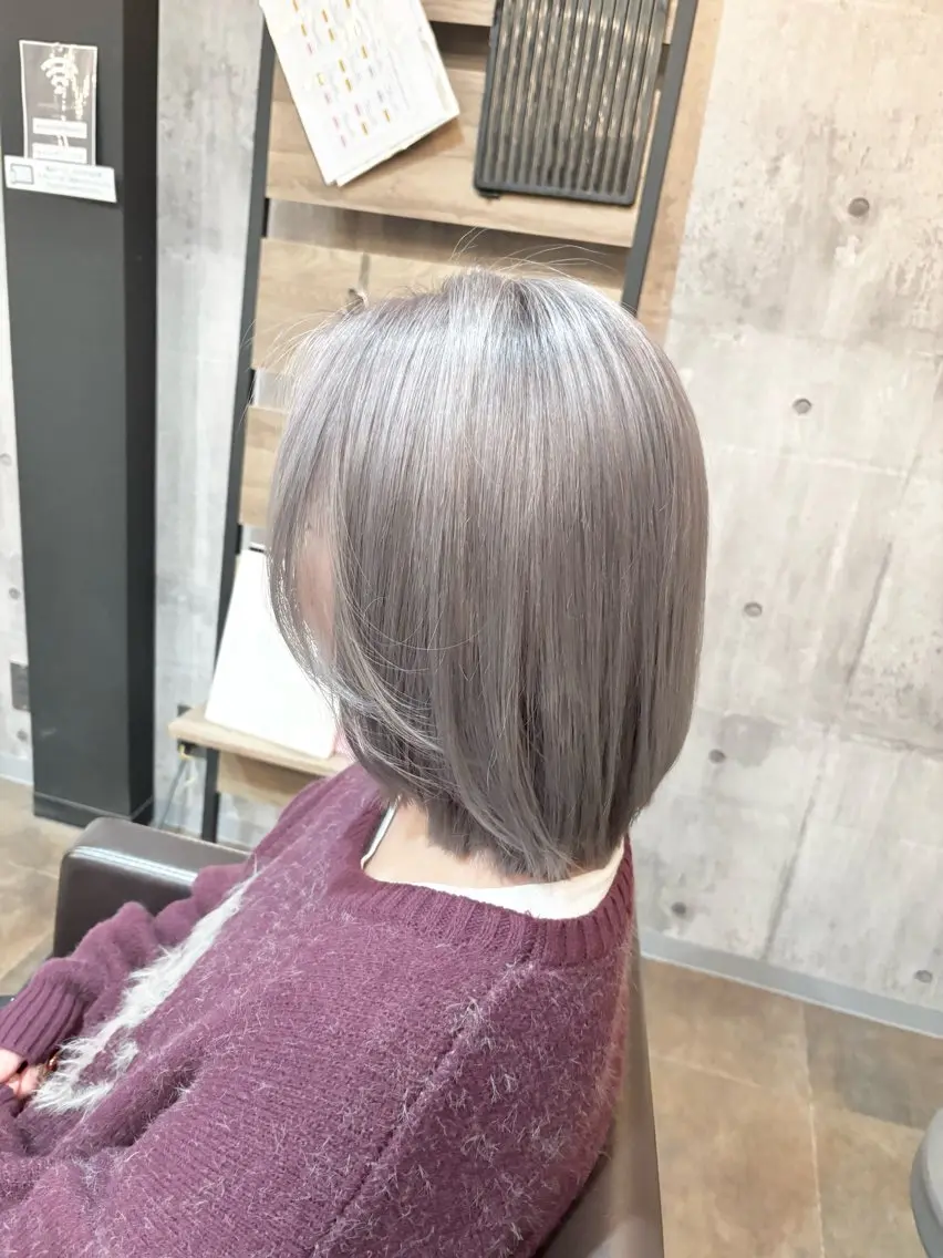 ミディアム 髪質改善 天使の輪໒꒱⋆ﾟ 量産中🎀のヘアスタイル