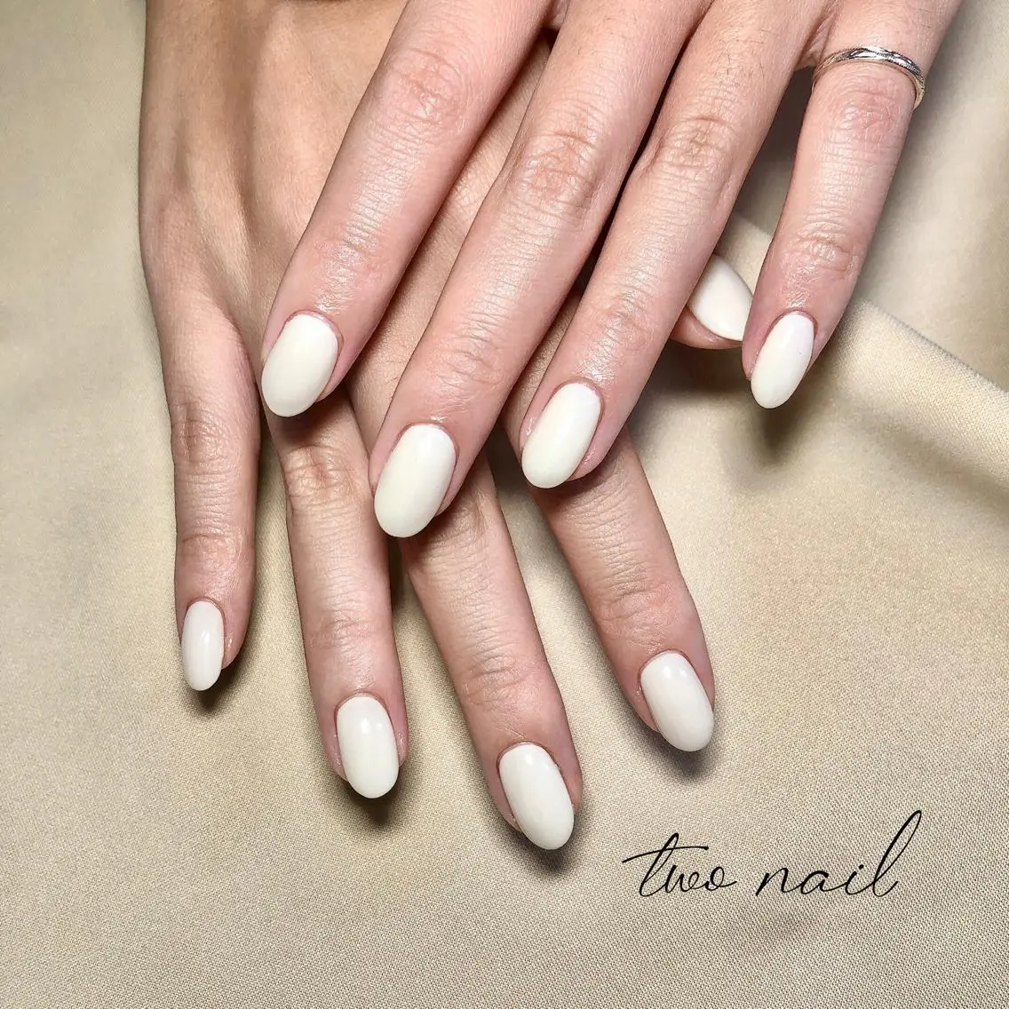 ネイル アートネイル フットネイル ハート ニュアンスネイル ホワイト ハンドネイル two nailのネイルデザイン