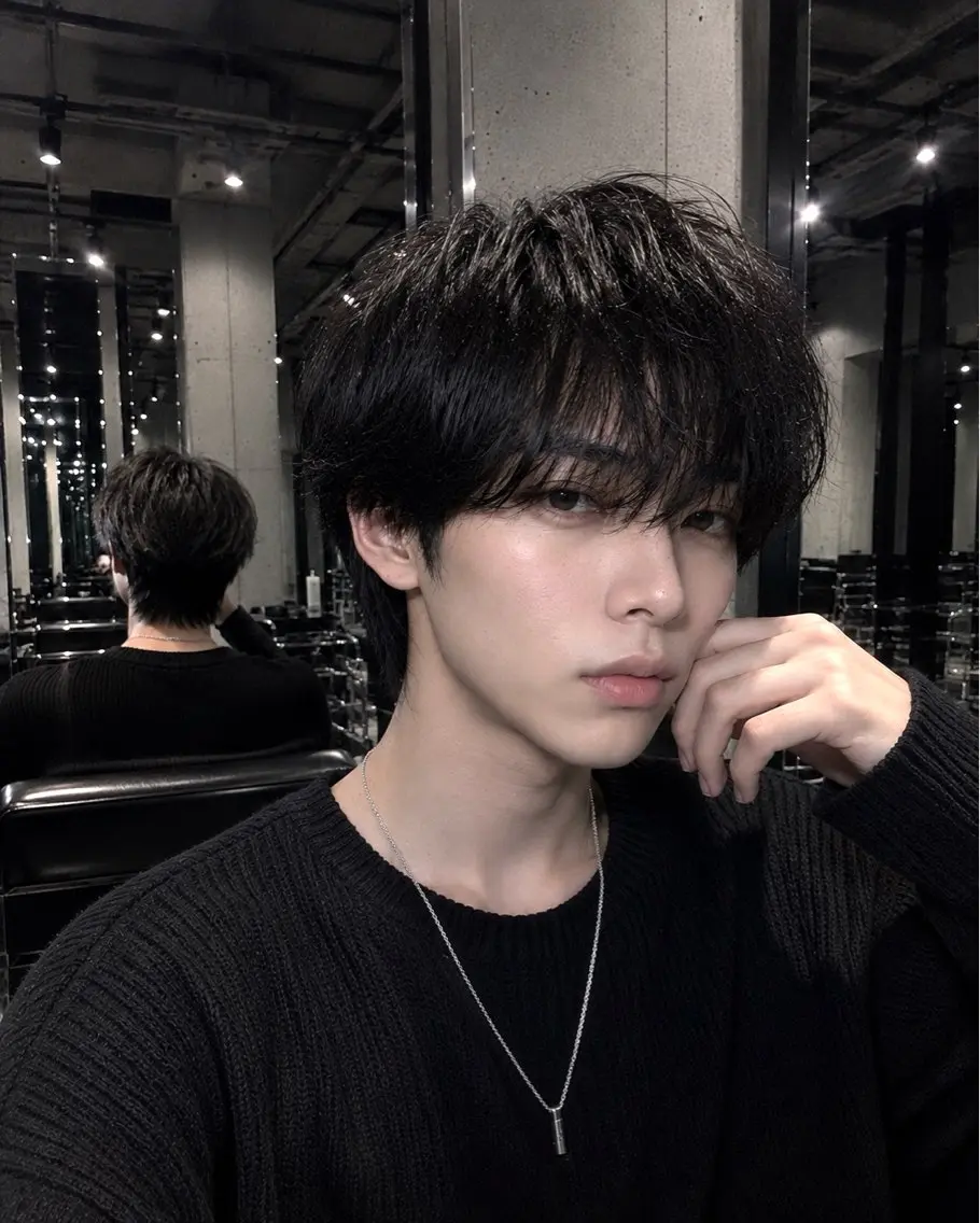 ショート メンズ マッシュ カット 【F.O.F】大野航 似合わせカットのヘアスタイル