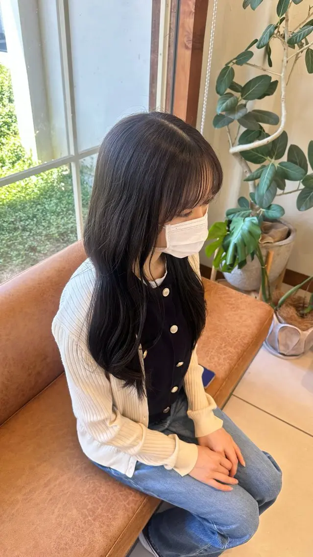 ロング カラー ベージュカラー ブラウンカラー ブラウンベージュ レイヤーカット カット ヘアカラー 🎀 RUNA🎀のヘアスタイル