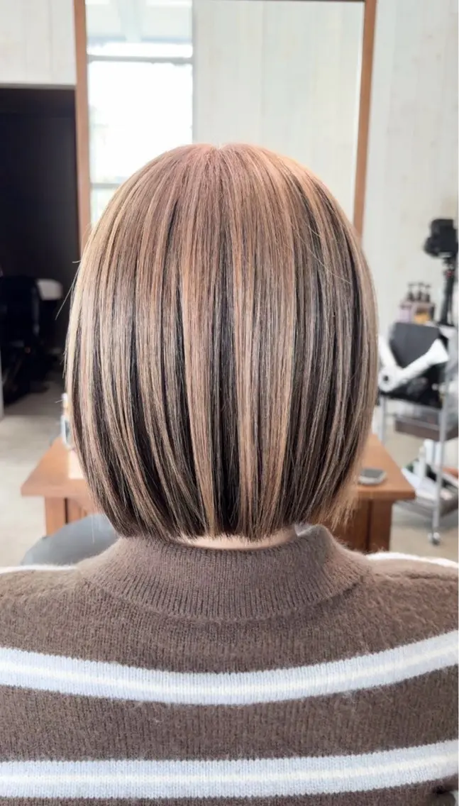 ショート ヘアカラー トリートメント SONO 【一宮】のヘアスタイル