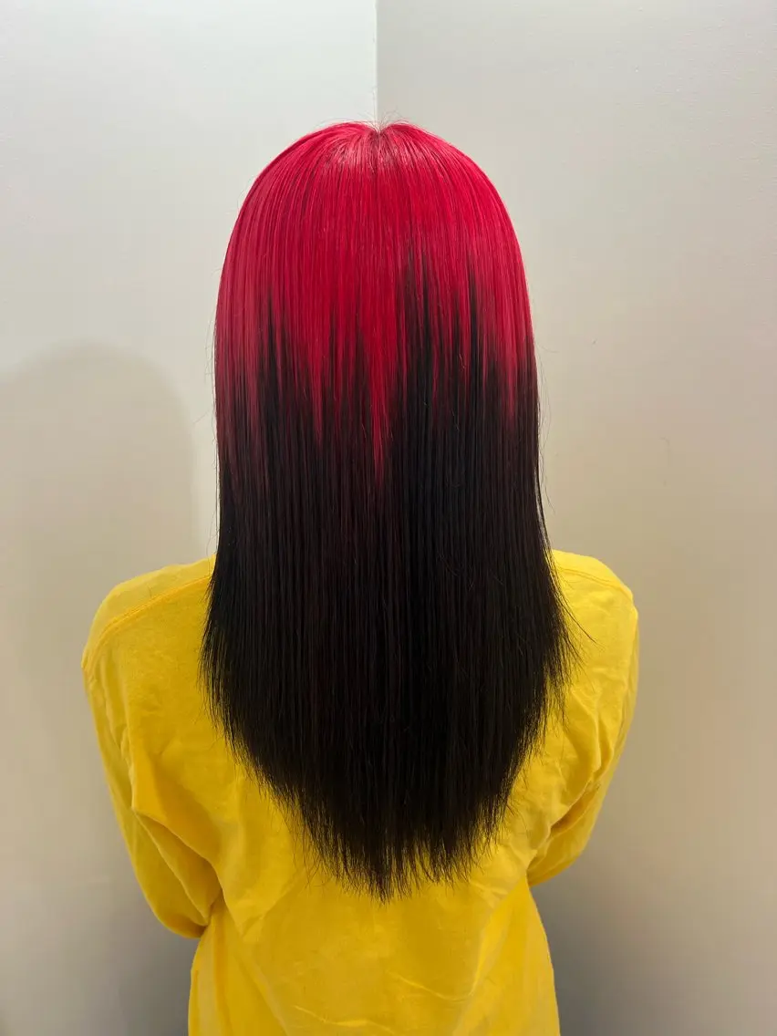 ミディアム ヘアカラー トリートメント 💥ウルフカット デザインあんな💥のヘアスタイル