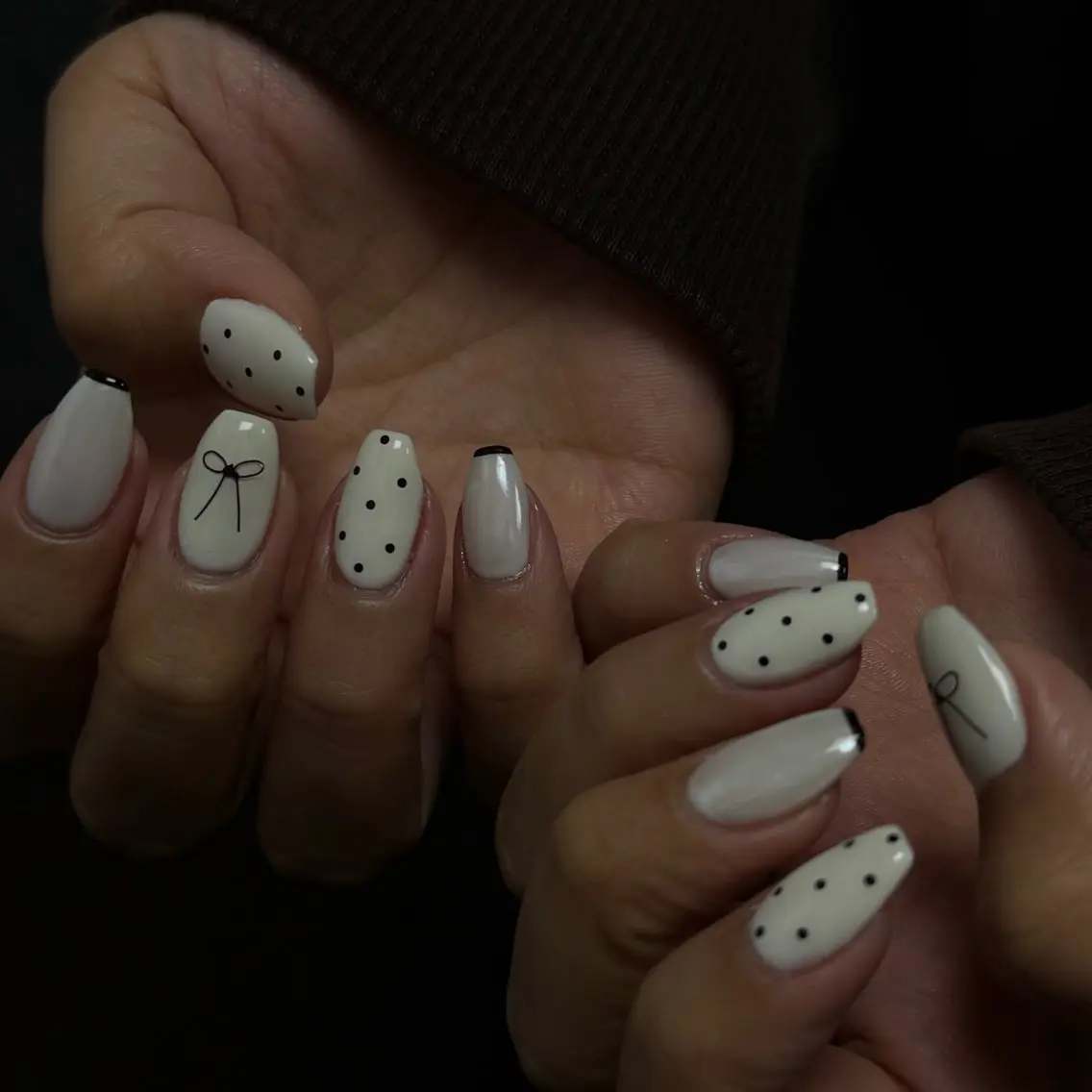 ネイル リボン ハンドネイル AZ Nail aoiのネイルデザイン