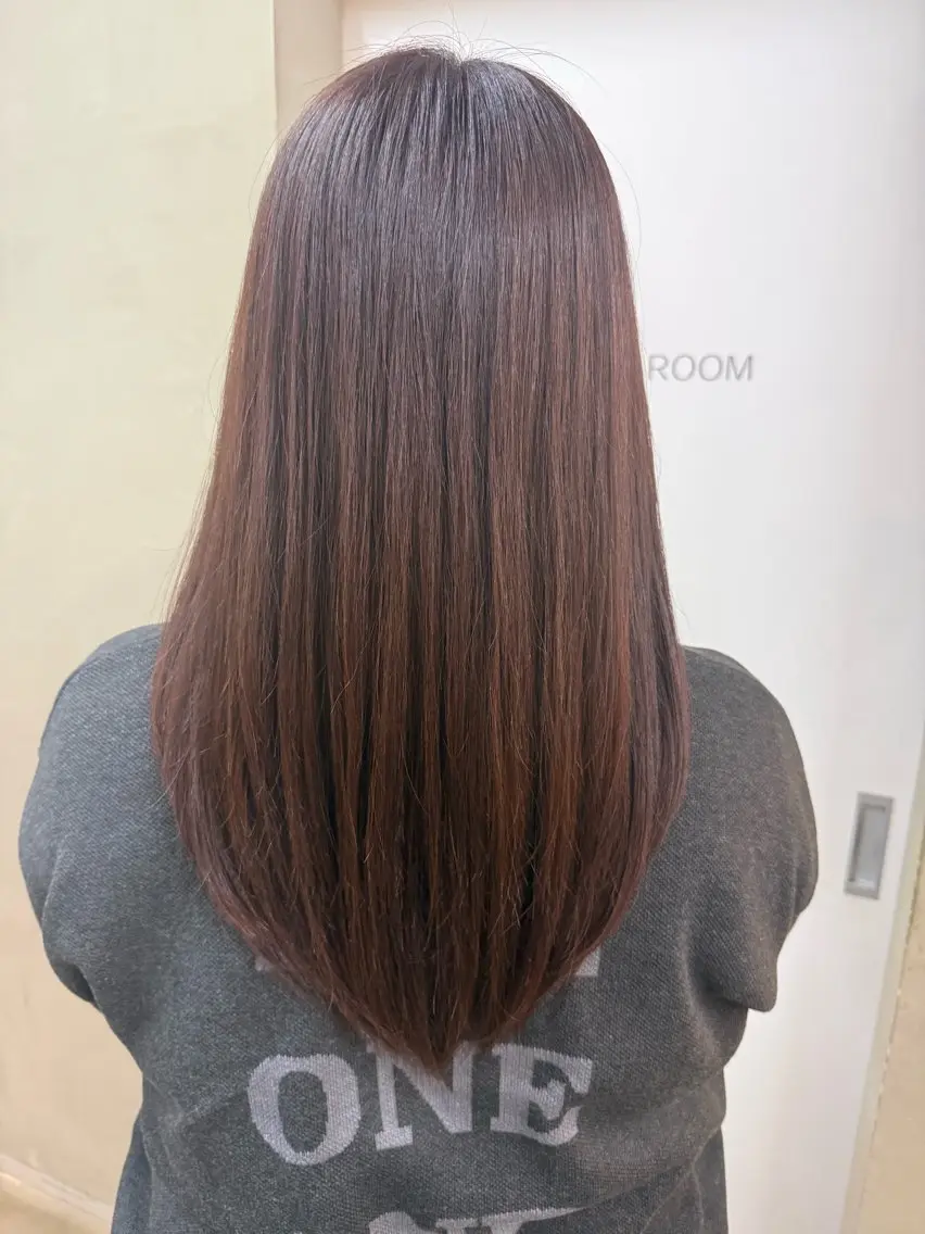 ロング カット 後藤 実咲のヘアスタイル
