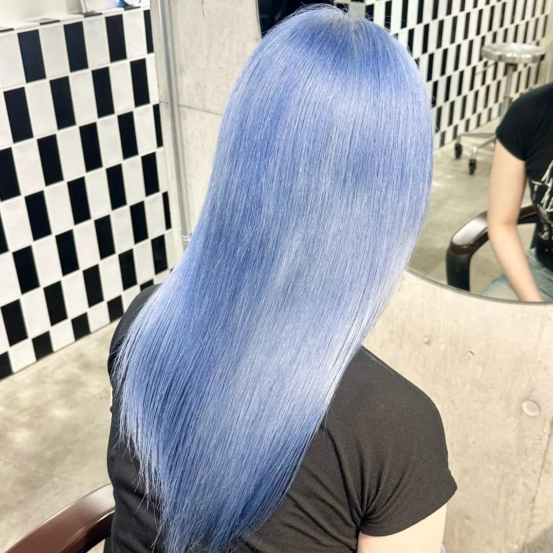 ロング ヘアカラー トリートメント 🤍ムラ修正ブリーチ 🤍原宿/YUUのヘアスタイル