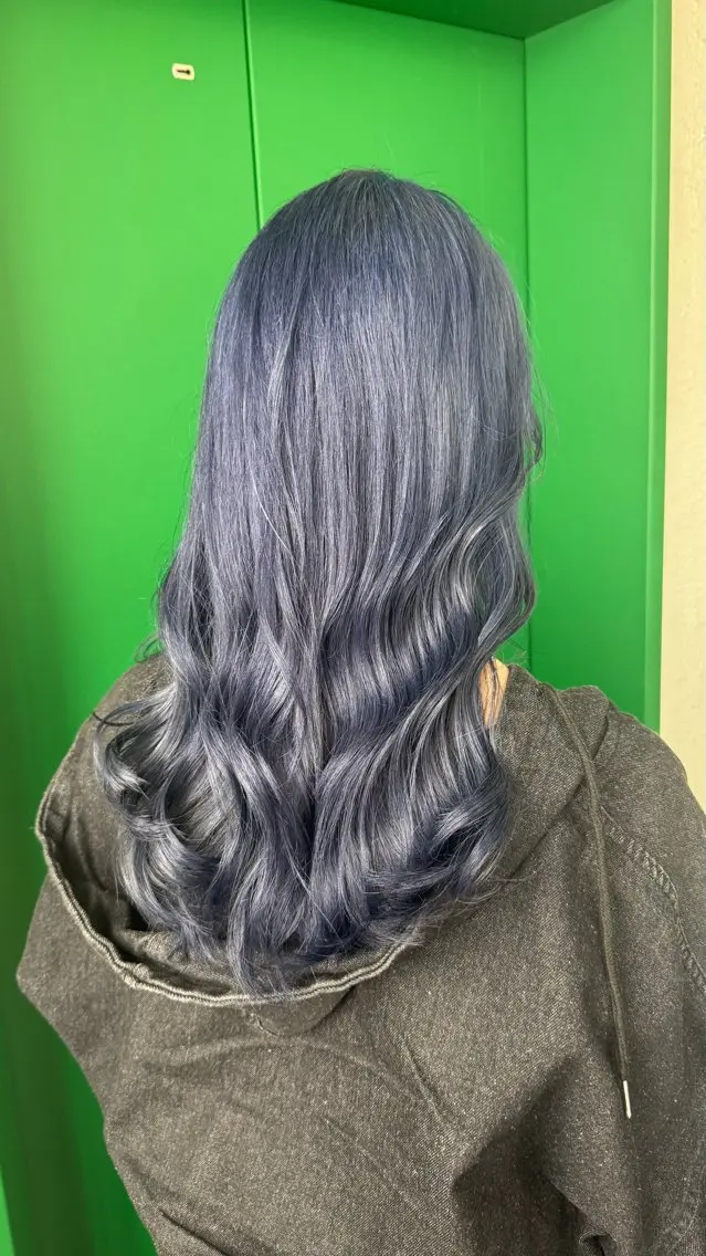ロング カラー ヘアカラー トリートメント ヘアセット 💞艶カラー/ ブリーチ💞ユウカのヘアスタイル