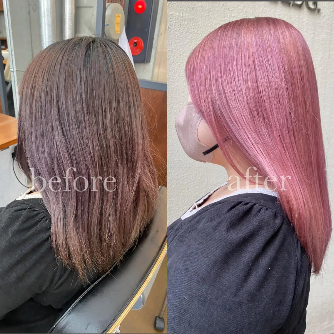 カラー ブリーチ ハイトーンカラー ピンクカラー ハイトーン/デザイン hirokiのヘアスタイル