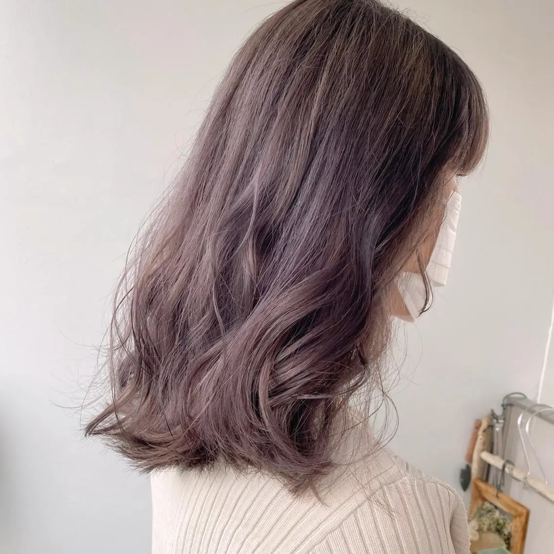 ミディアム カラー カット ヘアカラー トリートメント 中屋恵美⁑透明感 カラー⁑ナチュラルのヘアスタイル