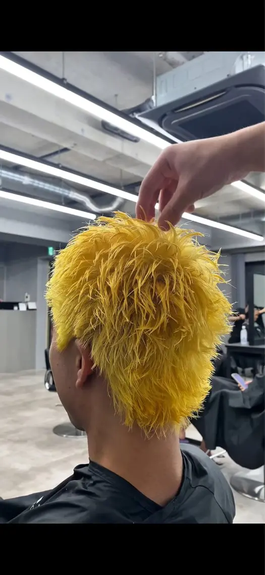 ショート カラー 水野 ハルトのヘアスタイル