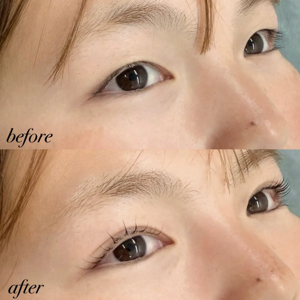 マツエク・マツパ ケラチンラッシュリフト フラットラッシュ まつげパーマ 一重×まつ毛パーマ マツパ maisbonita eyelash🦋のマツエク・マツパデザイン