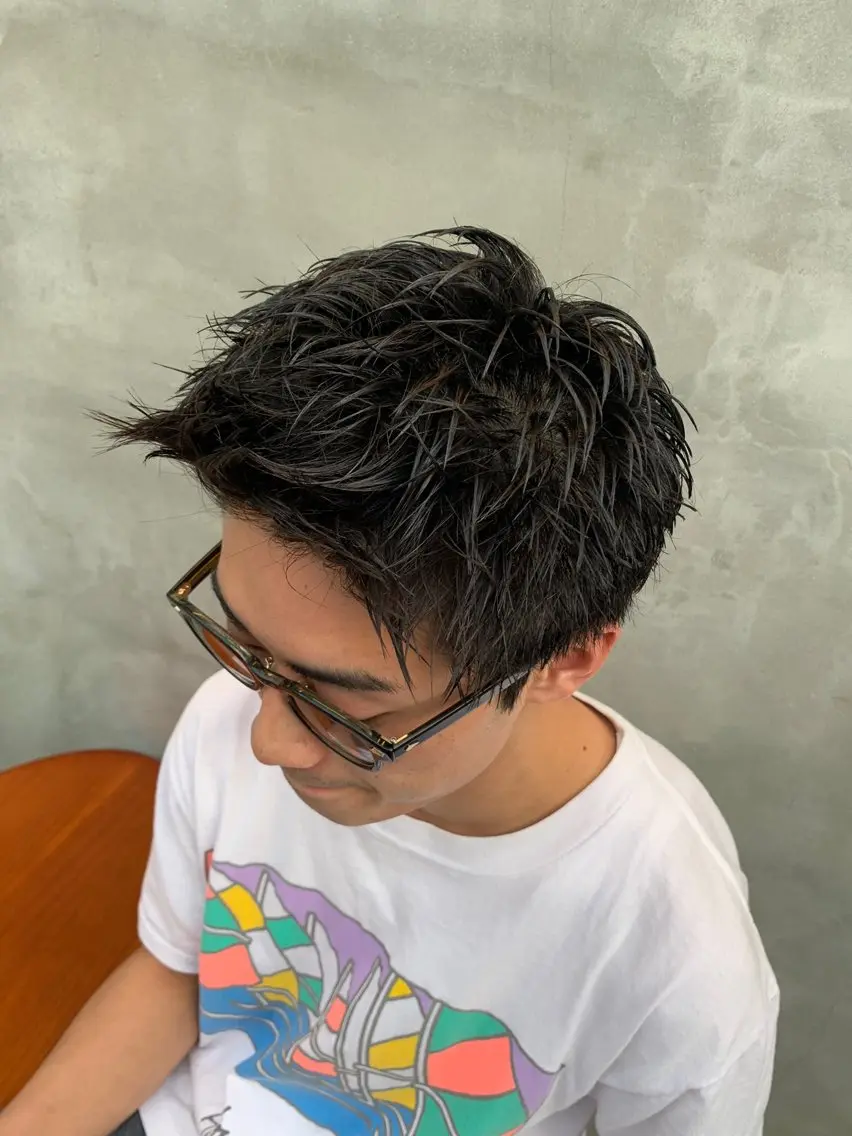 【癒しコース🫧】メンズカット+炭酸ヘッドスパの写真