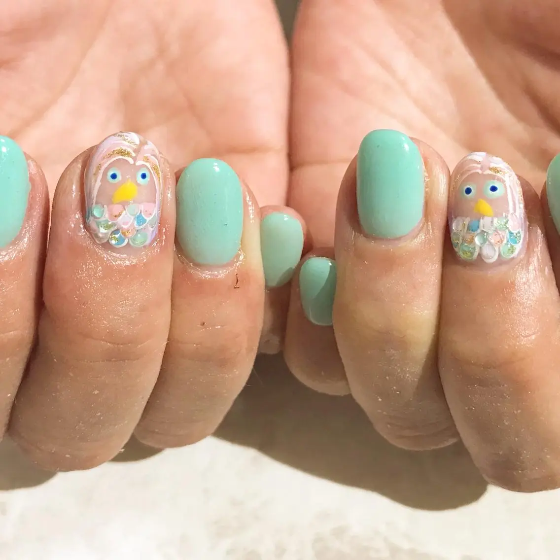 ネイル フットネイル ニュアンスネイル シンプルネイル 春ネイル 夏ネイル nail fufla ♡yamane♡のネイルデザイン