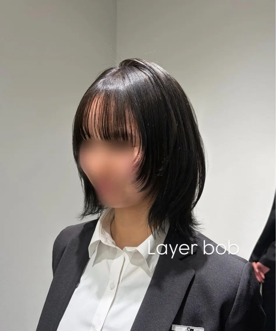 ミディアム limitみづき🌙 レイヤーカットのヘアスタイル