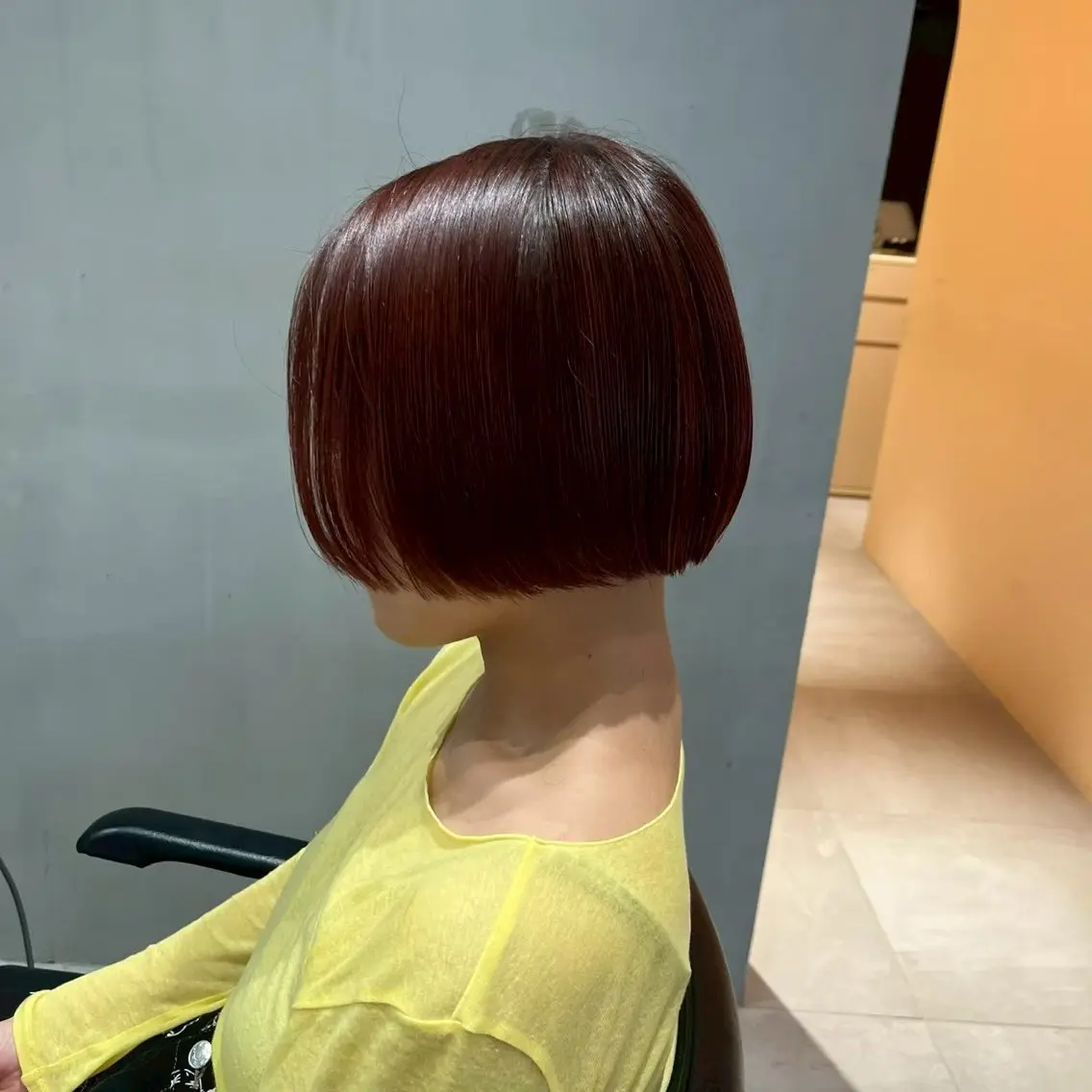 ショート カラー 艶髪/ボブモデル 募集🫧terukaのヘアスタイル