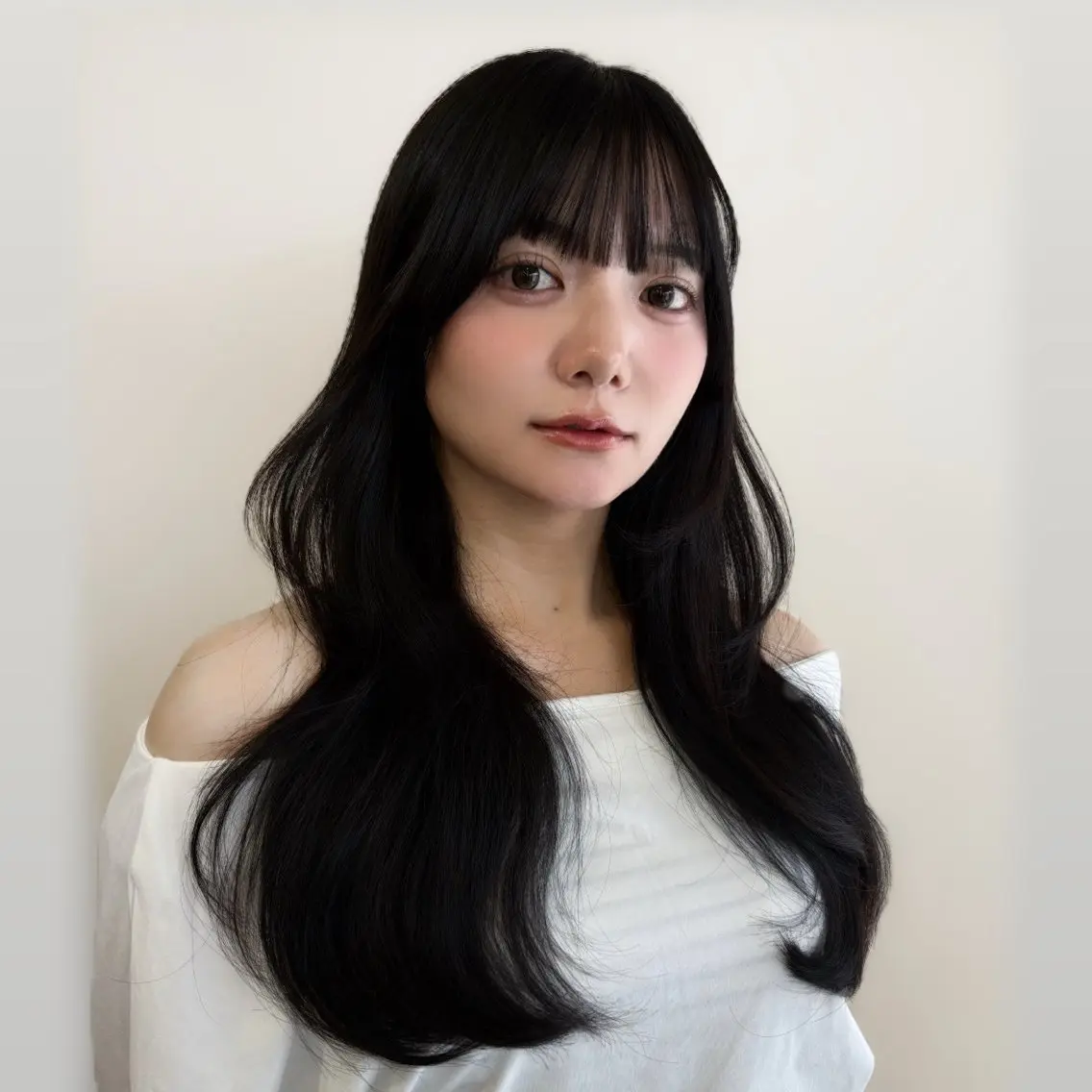 韓国風コテ巻きスタイリング🇰🇷💘の写真
