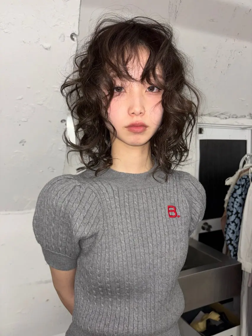 ヘアアレンジ 🩵透明感カラー🩵 yunaのヘアスタイル