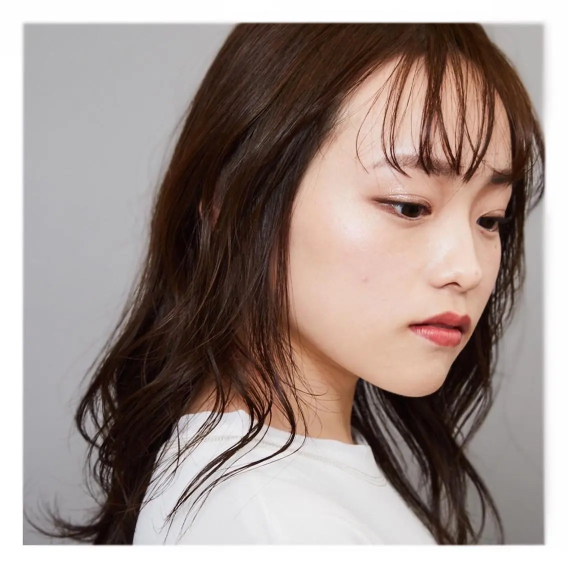 ロング カラー パーマ THE BALM🤎 【副店長】沖田のマツエク・マツパデザイン