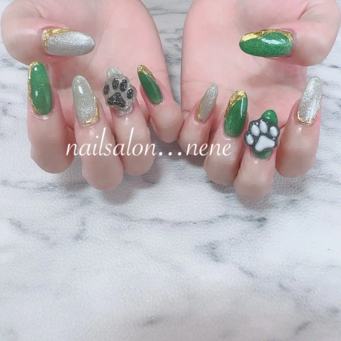 ネイル マグネットネイル nailsalon ...neneのネイルデザイン