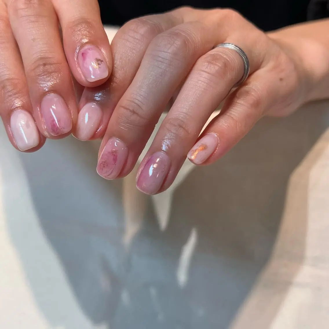 ネイル シンプルネイル 鈴木 まゆのネイルデザイン