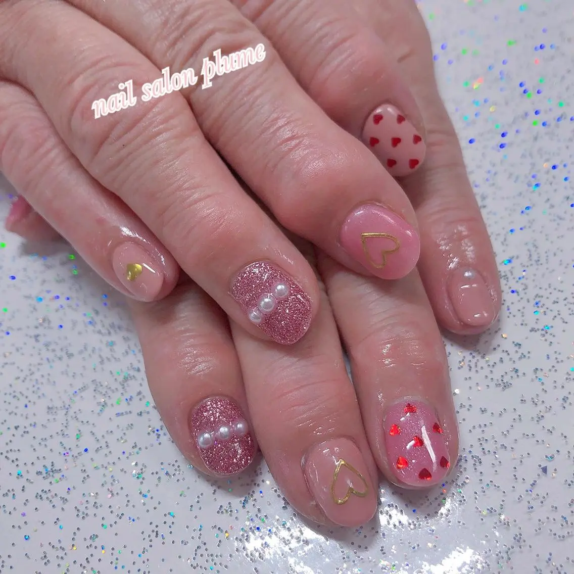 ネイル ハンドネイル plume nail ☆韓国ネイルのネイルデザイン
