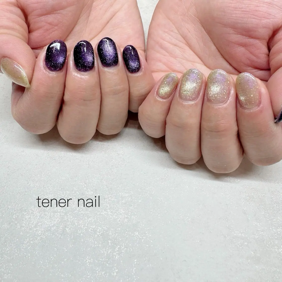 ネイル マグネットネイル ハンドネイル テネルネイル tener nailのネイルデザイン