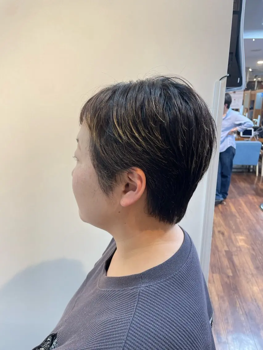 ショート ベリーショート ショートヘア カット 🫧☘️大山 月輝凪☘️🫧のヘアスタイル