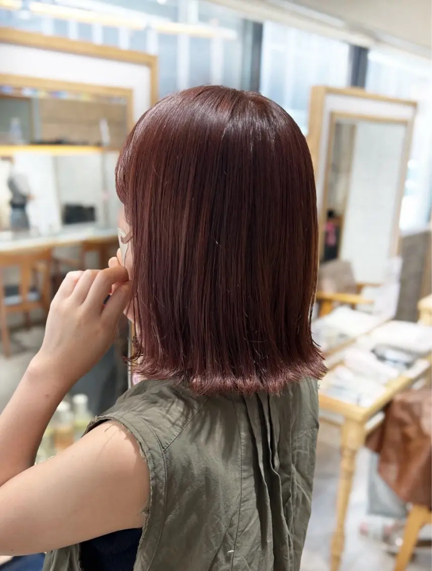 ミディアム カラー カット ヘアカラー Ami 🕊✨のヘアスタイル