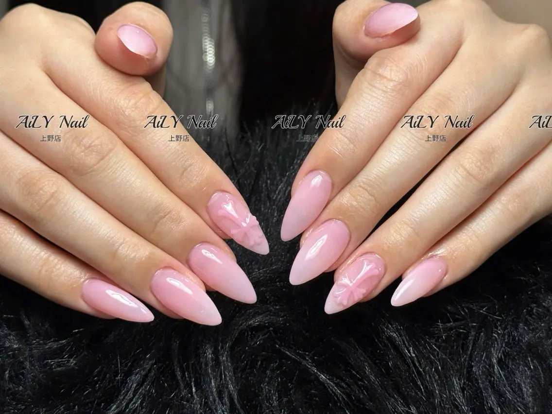 ネイル アートネイル ジェルネイル マグネットネイル ニュアンスネイル シンプルネイル ハンドネイル AiLy Nail 上野店のネイルデザイン