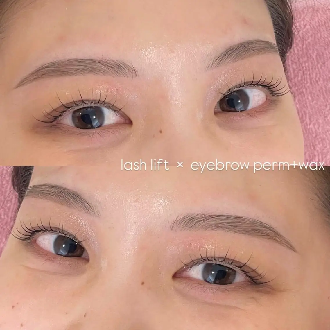まつ毛パーマ＋hollywood brow liftの写真