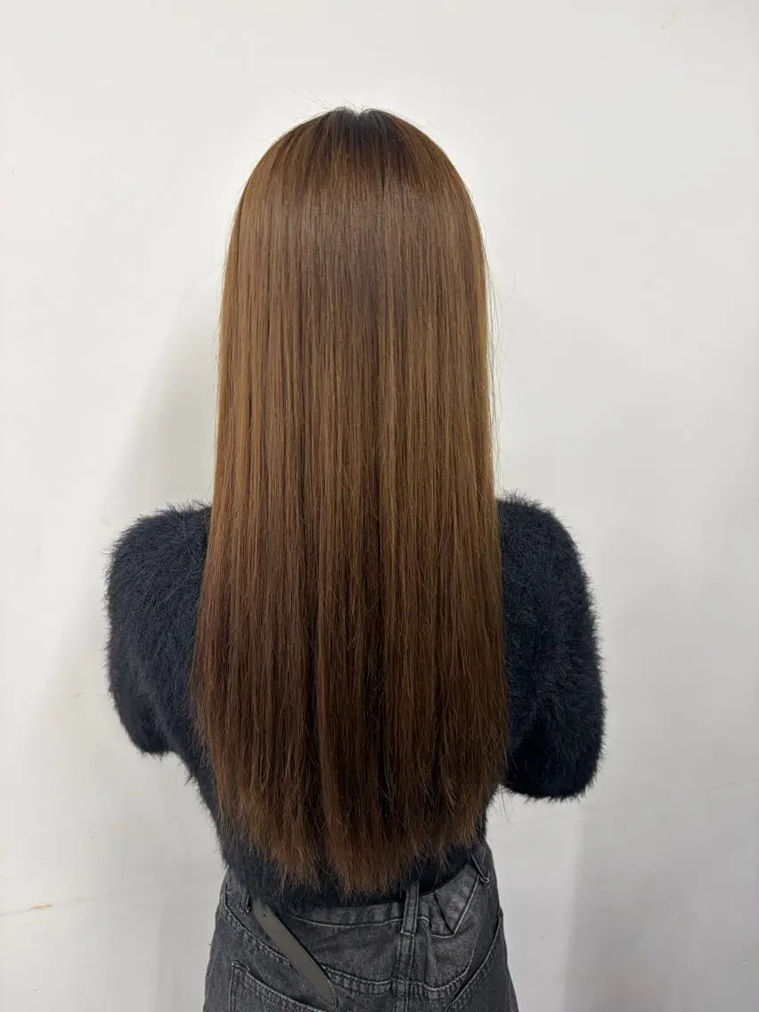 ロング ヘアカラー トリートメント 上地 虹奈 ㅤ⠀のヘアスタイル
