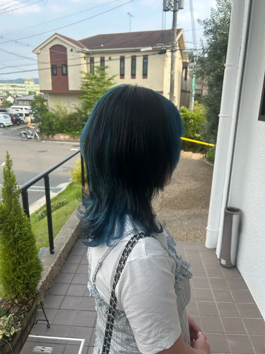 ミディアム 城山 歩のヘアスタイル