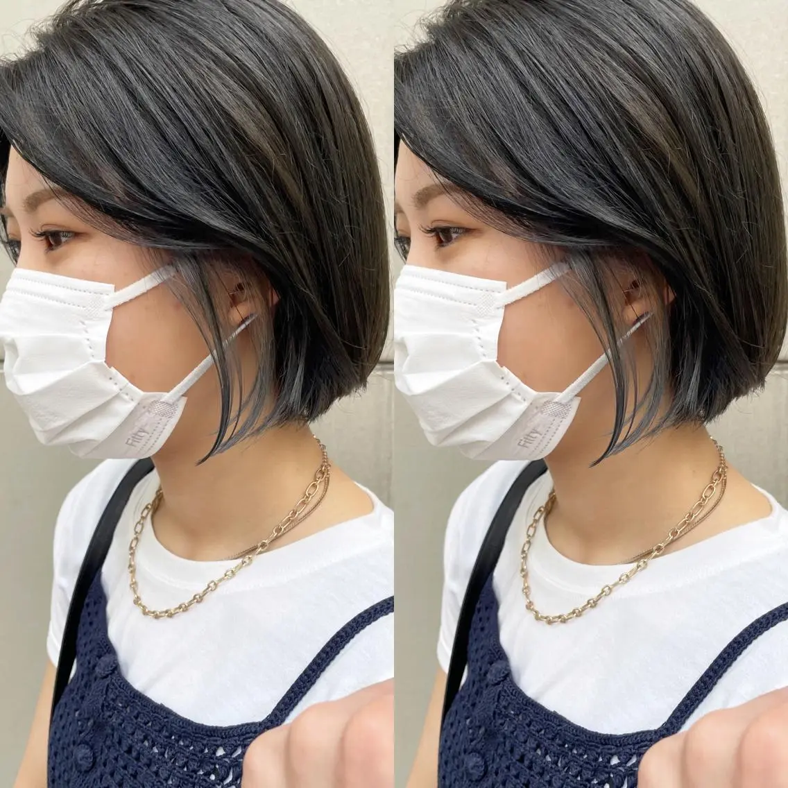 カラー ブリーチ 髪質改善🪄 イルミナカラー岩谷のヘアスタイル