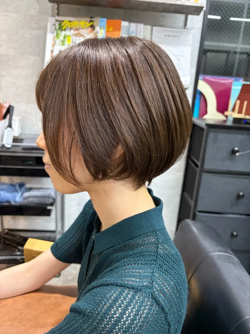 ショート ヘアアレンジ ショートボブ ボブ ショートヘア SHANTi 飯塚 ヘアセット/髪質改善のヘアスタイル