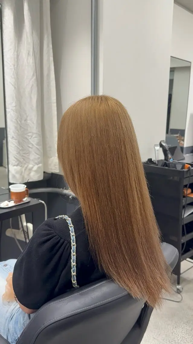 ロング カラー ヘアカラー トリートメント junpei /心斎橋 /カラーのヘアスタイル