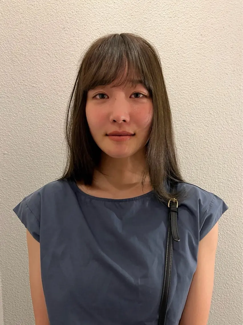 セミロング 似合わせカット 🌿しゃらのヘアスタイル