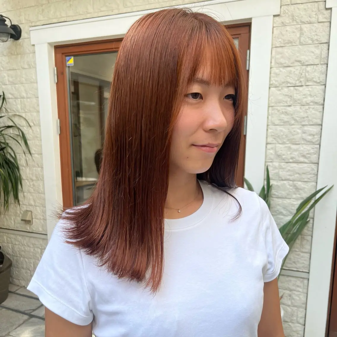 セミロング カラー ヘアアレンジ ブリーチ トリートメント ヘアカラー トリートメント 無料カットモデル‪✨ ✂️Nanami🌷のヘアスタイル