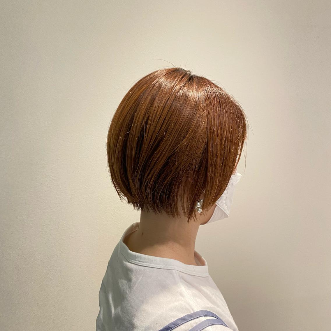 ショート ボブ Rubik's 梅田茶屋町/叶莉のヘアスタイル