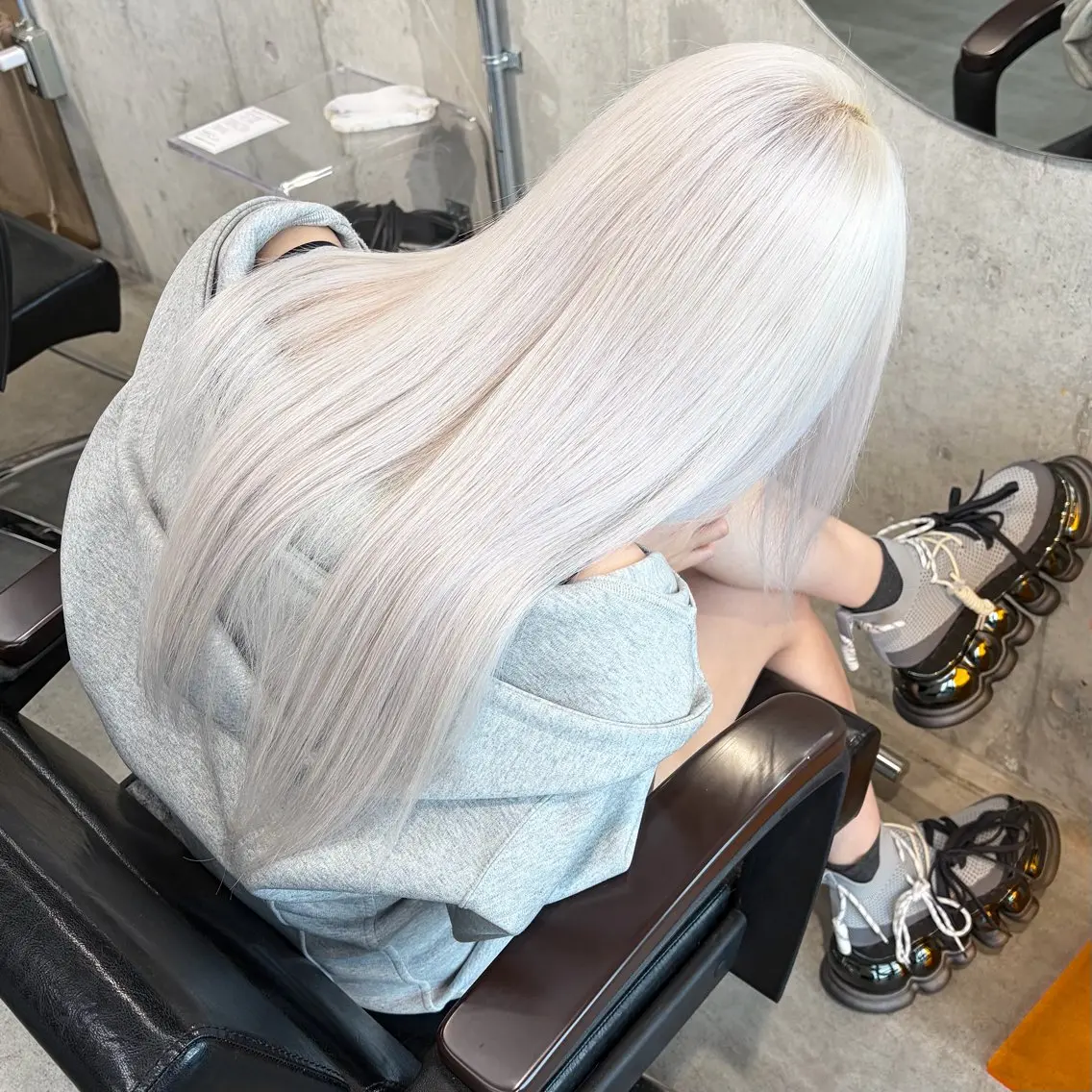 ⁑∵ムラ修正🫶🏻⁑∵〻 ムラ修正ブリーチ➕前処理ケア➕カラー➕トリートメントの写真