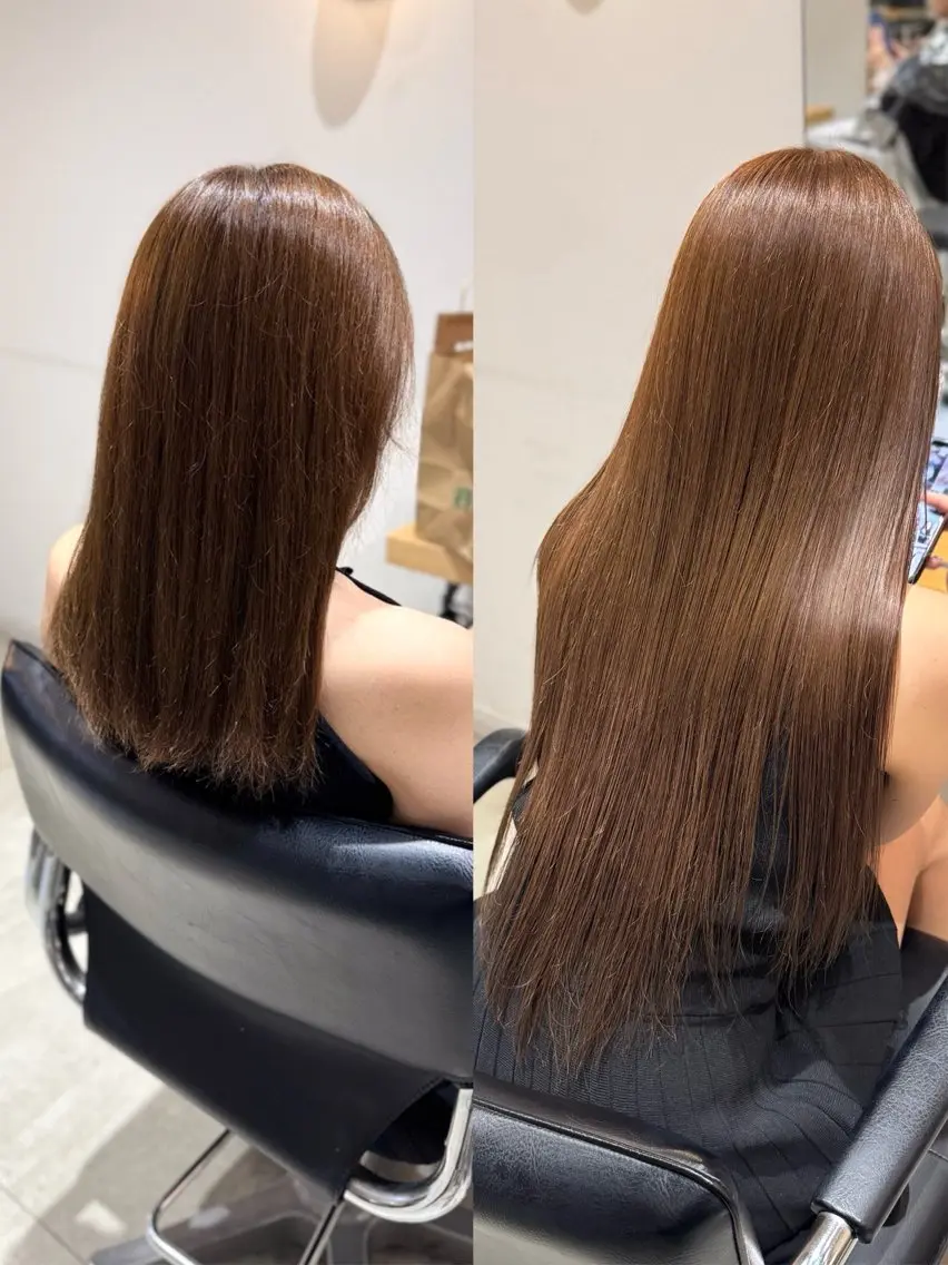 エクステ 【羽シールエクステ】 表参道⚝NAHOのヘアスタイル