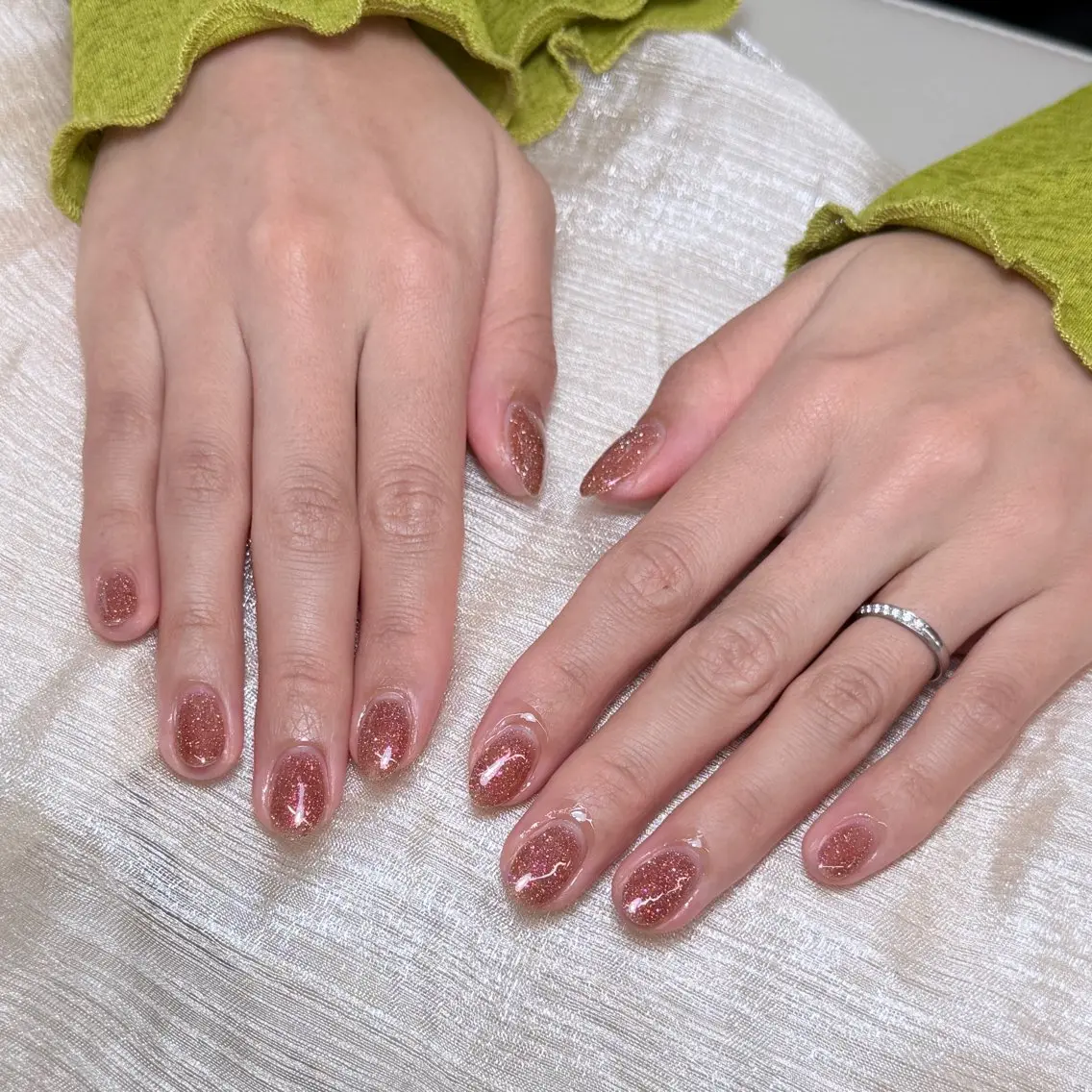 ネイル ハンドネイル ネイルサロンエクラ キキ🍒のネイルデザイン