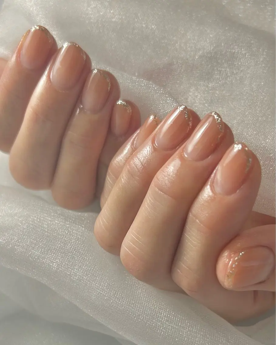 ネイル グラデーション ラメ(グリッター) - dearnail -のネイルデザイン