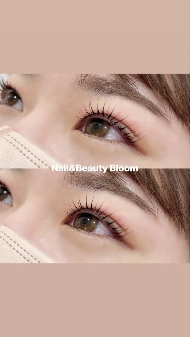 マツエク・マツパ Bloom .のマツエク・マツパデザイン