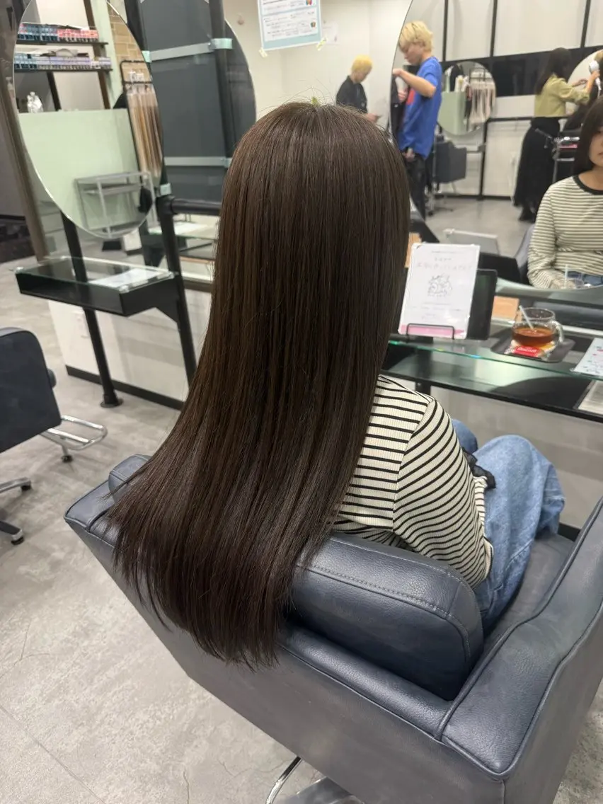 ロング エクステ 宮地 晋乃介のヘアスタイル