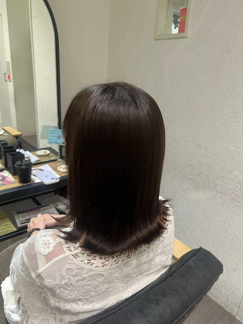 ミディアム カラー nijika/ カラーリスト🫧のヘアスタイル
